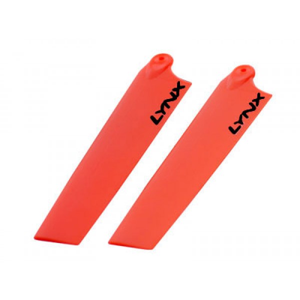 Lynx MCPX BL - Lynx Plastic Main Blade 115 mm - Orange Neon [LX61151]